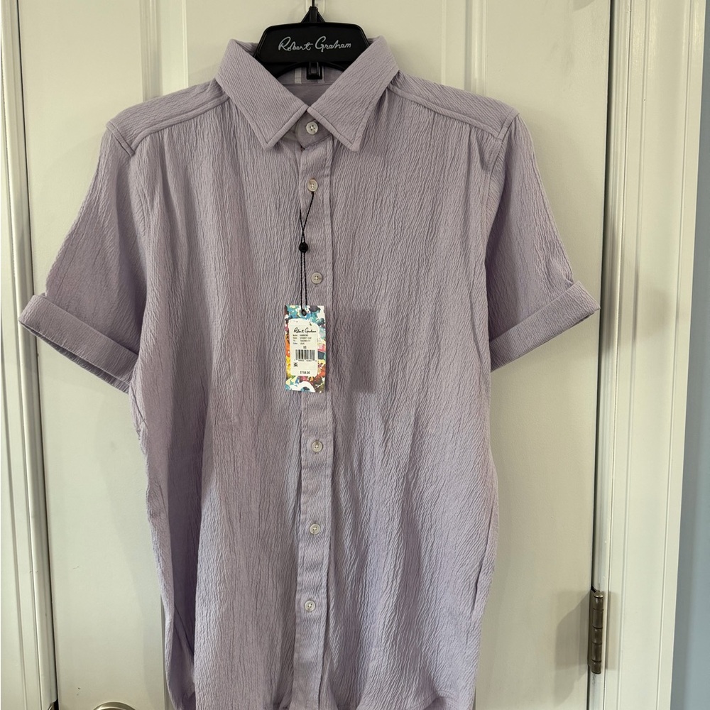 Robert Graham Purple Men's Shirt